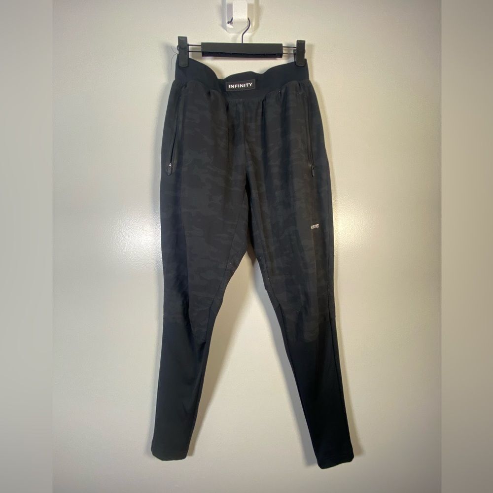 NFINITY Black Camouflage Joggers